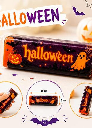 Сквіш-антистрес масло halloween хелловін м’який пружний сквіш іграшка з привидом та гарбузом