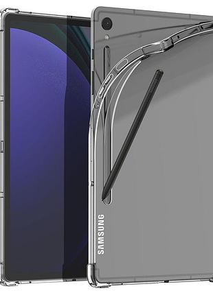 Силіконовий чохол бампер primolux silicone для планшета samsung galaxy tab s9 (sm-x710 / sm-x716) 11" - clear