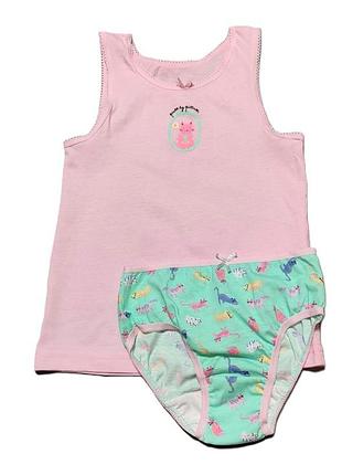 Набор майка трусы 4-5 лет primark