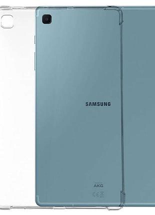 Силиконовый чехол бампер primolux silicone для планшета samsung galaxy tab s6 lite 10.4" 2024 - clear