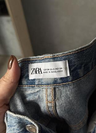 Джинси жіночі zara сині 3