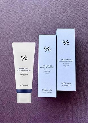 Увлажняющий крем с пробиотиками dr. ceuracle pro balance biotics moisturizer 100ml