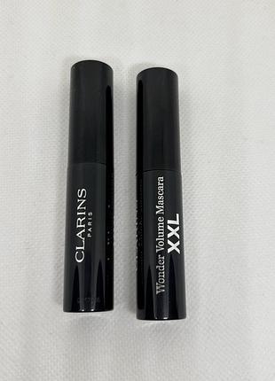 Туш clarins wonder volume xxl мініатюра 3 мл.