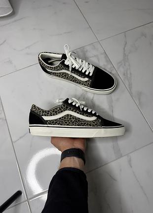 Оригінальні кеди vans old skool leopard print (розмір 42.5 / 27.5 см)