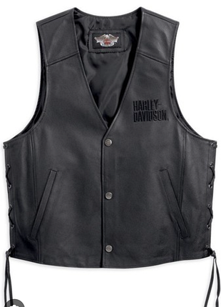 Желетка harley davidson xl size шкіряна