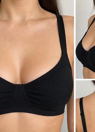 Качественный черный женский бюстгальтер бренд matalan