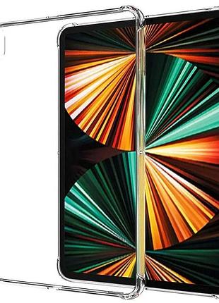 Силіконовий чохол бампер primolux silicone для планшета apple ipad pro 11" m5 2025 (a3357 / a3358 / a3359) - clear