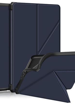Обкладинка primolux transformer для електронної книги amazon kindle paperwhite 11th gen 2021 (m2l3ek) - dark blue