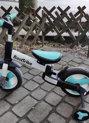 Велосипед besttrike 4-в-1: біговел, двоколісний, триколісний, коляска