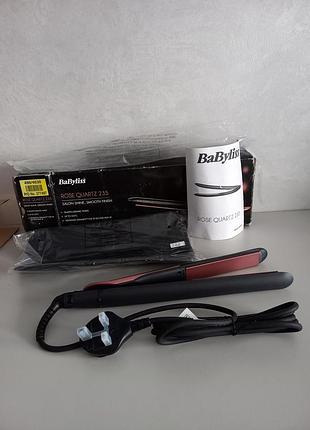 Випрямляч волосся babyliss rose quartz 235