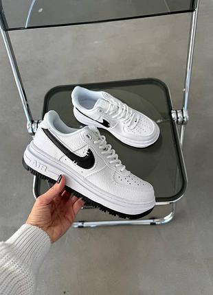 Жіночі кросівки air force 1 white/black🤍🖤