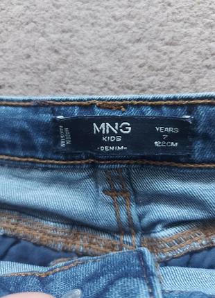 Джинси для дівчинки mango сині 3