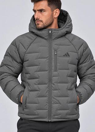 Мужская спортивная куртка adidas terrex! куртка мужская графитовая демисезон! куртка мужская еврозима! куртка мужская графитовая адидас демисезон!
