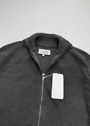 Кардиган чоловічий maison margiela чорний, сірий