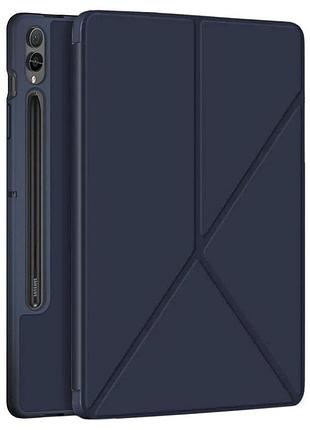 Чехол primolux transformer для планшета samsung galaxy tab s10 plus 12.4" (sm-x820 / sm-x826) - dark blue