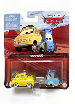 Тачки: гвидо и луиджи (disney cars pixar luigi & guido) машинки луиджи и гвидо тачки cars disney pixar mattel