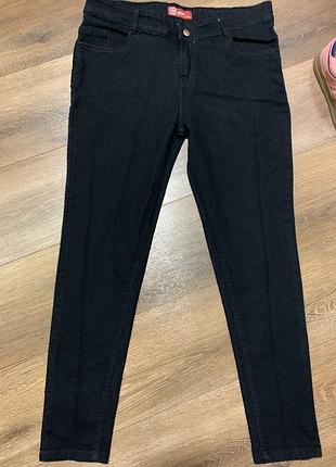 Чорні жіночі джинси скіні nj jeans базові з високою посадкою 🖤❤️