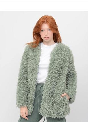 Еко шуба pull & bear s