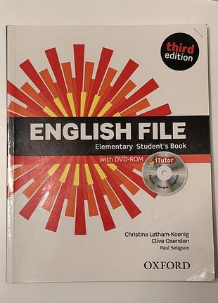 English file elementary student’s book, 3rd edition — oxford