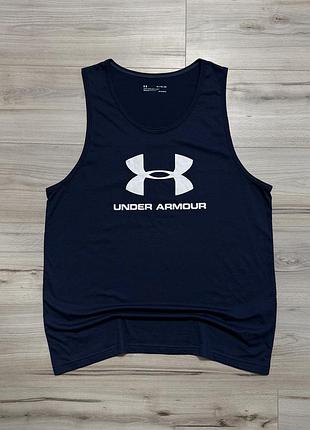 Нова спортивна майка андер армор under armour sportstyle logo tank, xl, оригінал