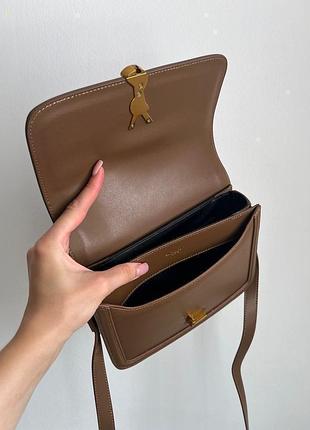 Сумка large saint solferino laurent brown 3