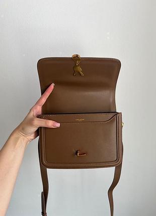 Сумка large saint solferino laurent brown 5