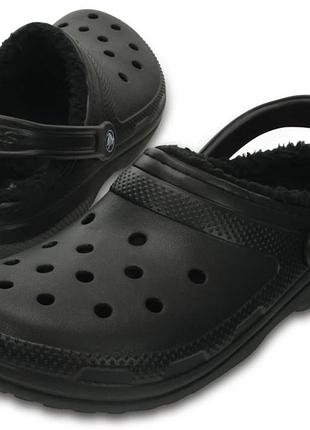 Оригінальні crocs утеплені крокси шльопанці в ідеалі м6w8 25cm p.39