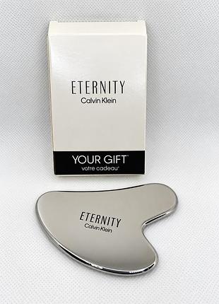Calvin klein eternity — фірмовий  гуаша, масажний інструмент для обличчя