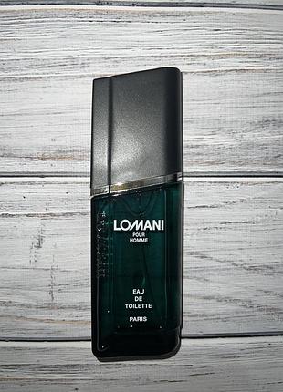 Туалетна вода lomani pour homme для чоловіків