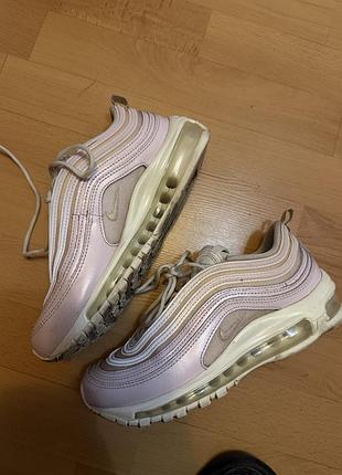 Кросівки nike air max 97 рожеві