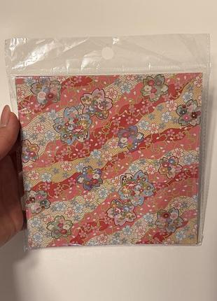Папір для оригамі daiso — японські візерунки, 15×15 см