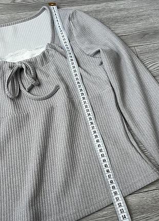 Лонгслів кофтинка shein 3