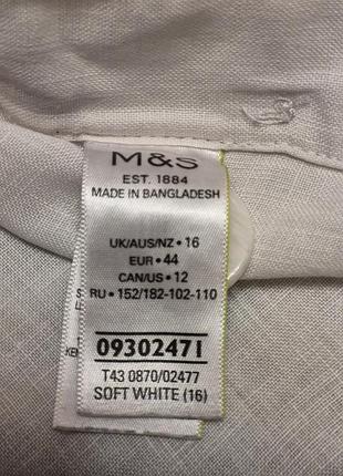 Лляна блуза m&s collection 7