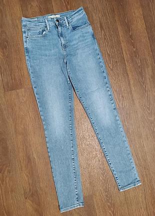 Идеалье джинсы levis high rise skinny 28 размер