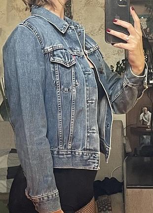 Піджак жіночий levi’s джинсовий синій