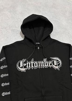Новая кофта на молнии entombed - left hand path 3