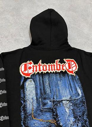 Новая кофта на молнии entombed - left hand path 7