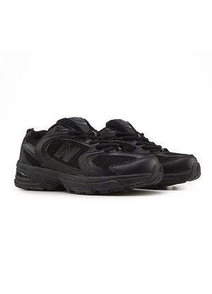 Кросівки чоловічі new balance 530 чорні black