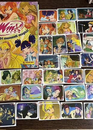 Наліпки winx  panini