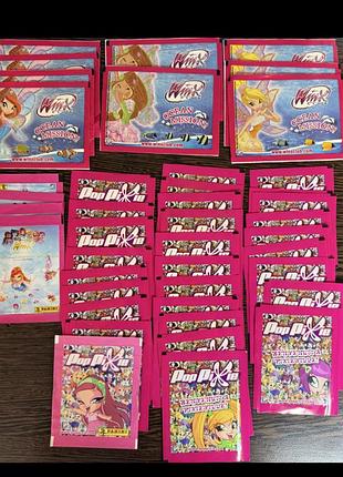 Пусті пакетики від наліпок panini