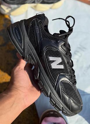 Кросівки чоловічі new balance 530 чорні black