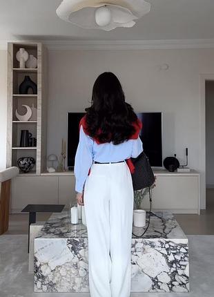 ☁️ широкі брюки від zara 3