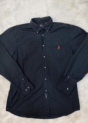 Котонова рубашка великого розміру u.s polo assn