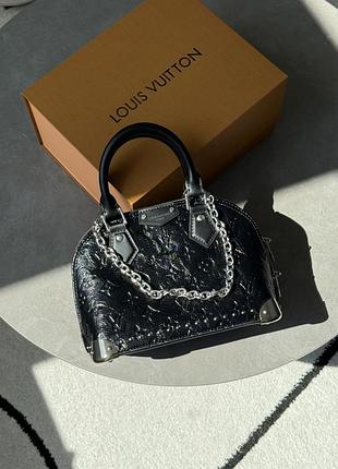 Шкіряна сумка alma trunk l