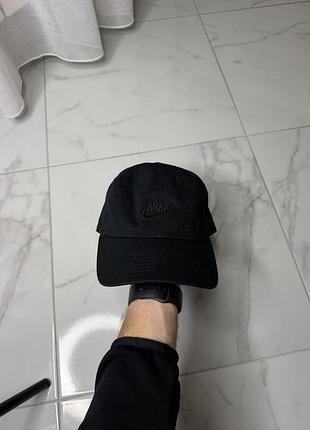 Чорна кепка nike club cap оригінал розмір m/l