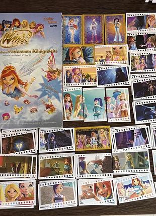 Наліпки panini winx журнал королівство