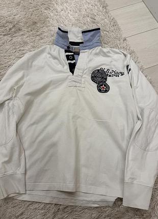 Лонгслів-поло в стилі ralph lauren ціна за штуку , 💯 котон
