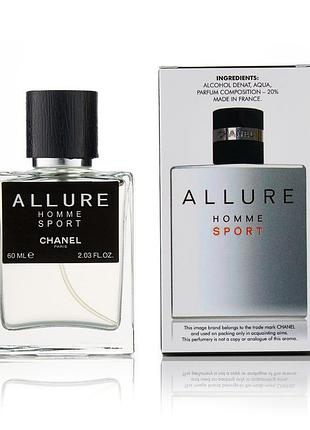 Парфуми allure homme sport 60 мл (голограма) в наявності