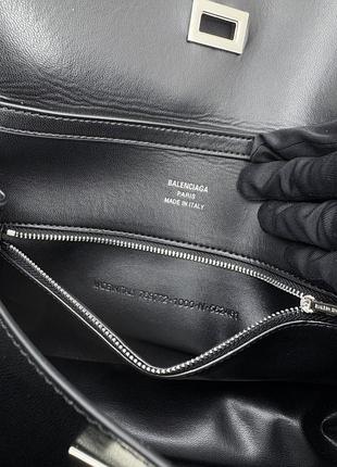 Сумка замшева чорна rodeo black silver 10
