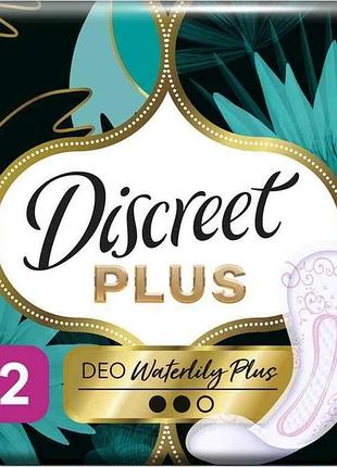Ежедневные гигиенические прокладки 52шт zoneplus deo waterlilly triple тм discreet